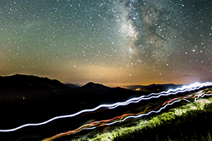 TRTER 100M night images by Scott Rokis.